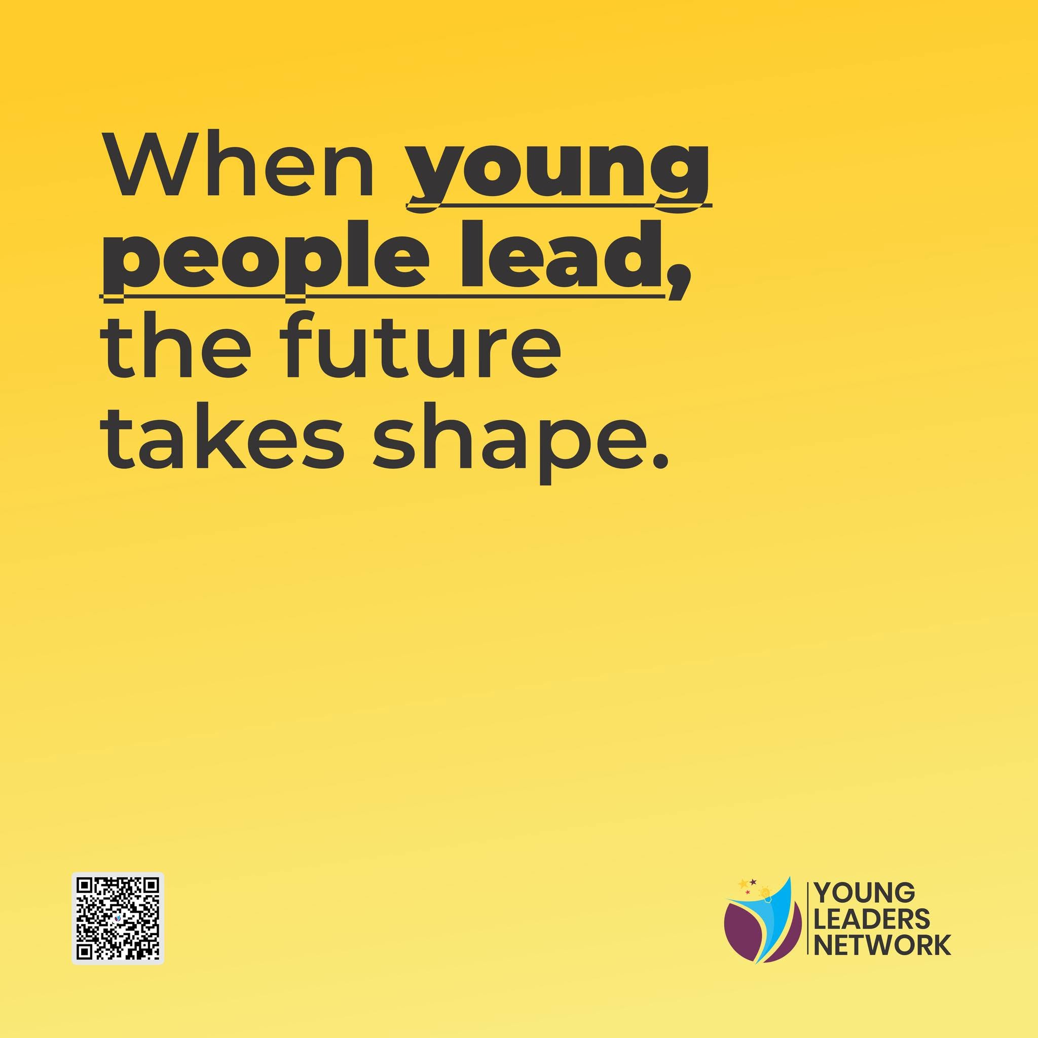 When young people lead, the future takes shape